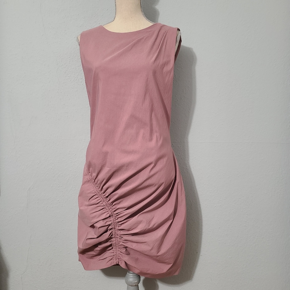 Zara Women's Elegant Mauve Ruched Dress NWT XXL‎